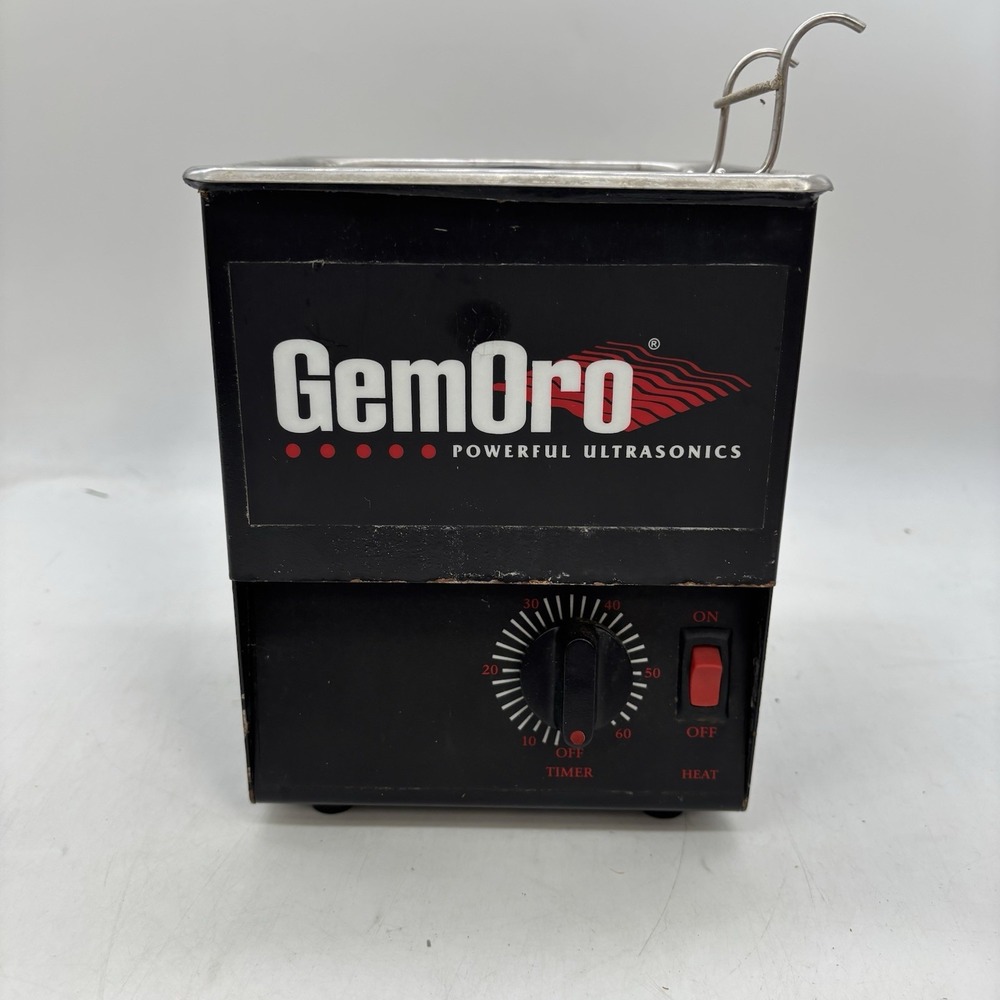 GemOro Ultrasonic Cleaner 1QT-1702 Tested And Works Made In USA